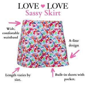 Sassy Skirt-Feast Your Eyes (Holiday Collection)